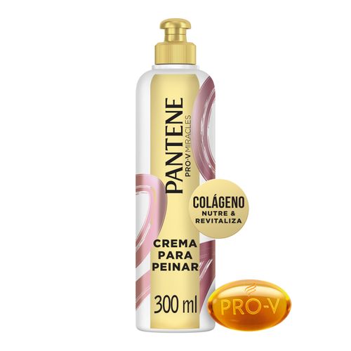 Crema para peinar Pantene con colágeno - 300 ml