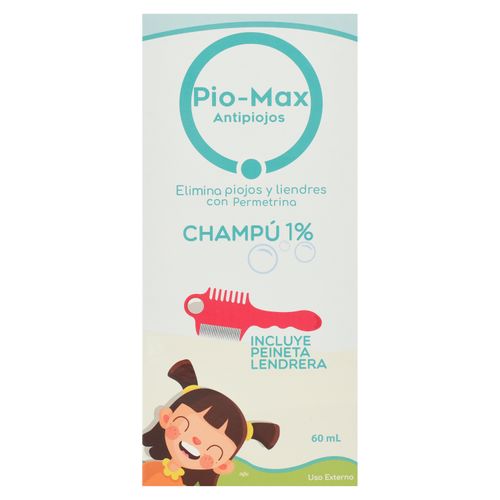 Pío -  Max Champú Anti Piojos - 60ml