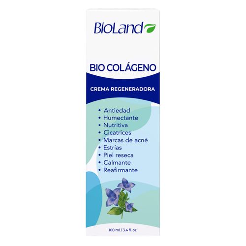 Bio Colageno Crema Regenador Bioland 100