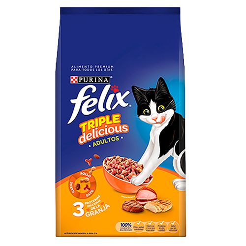 Alimento Cat Chow Gatos Pescado Y Mariscos - 44Lb