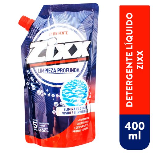 Deteregente Liquido Zixx Limpieza Profunda - 400ml