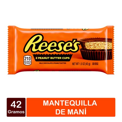 Chocolate  Reese's 2 cup mantequilla de maní  - 42 g