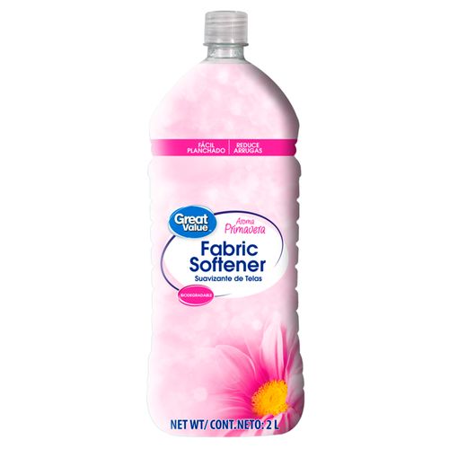 Suavizante de telas Great Value Aroma Primavera - 2 L