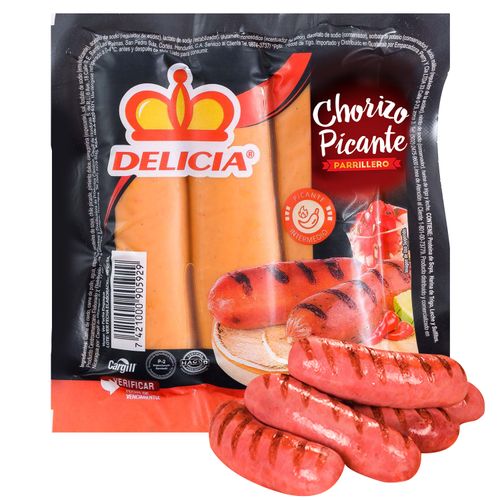 Chorizo Parrillero Picante Fresco Delicia - U