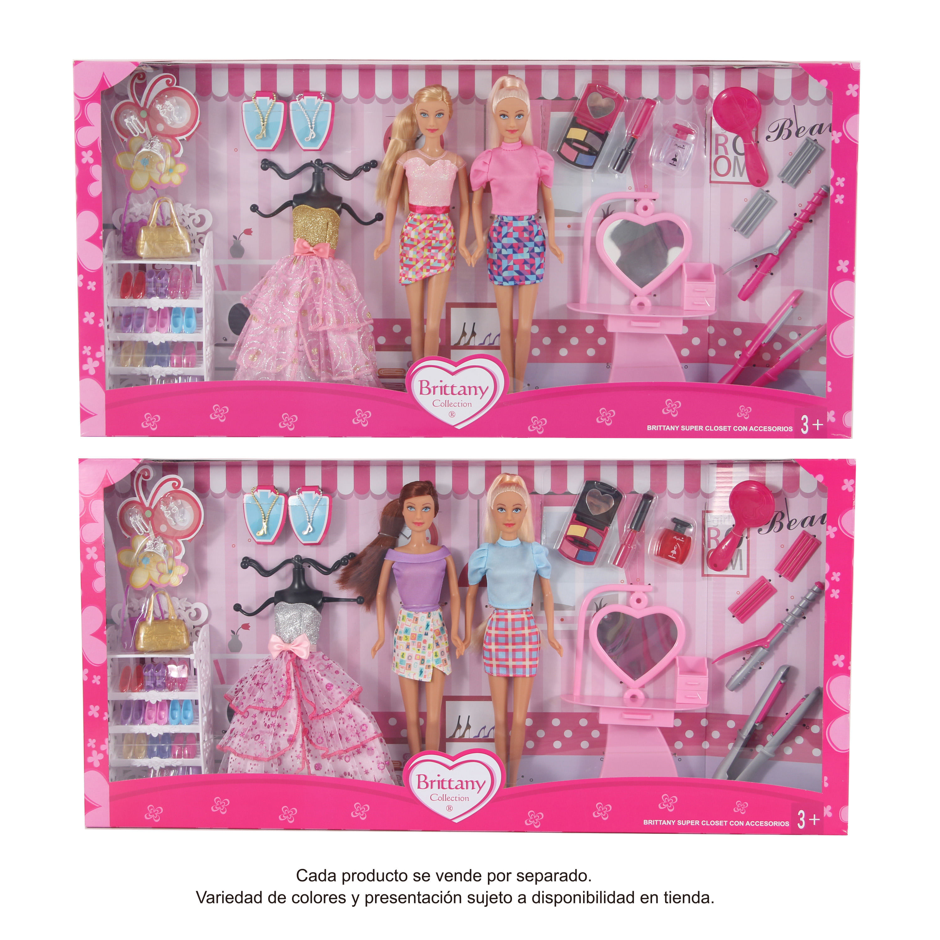 Comprar Muneca Brittany Super Closet con accesorios Surtido Walmart Nicaragua