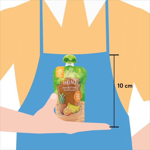 Colado Heinz Flex Frutas 100% Fruta - 113gr