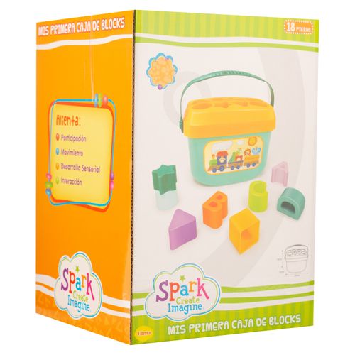 Bloques Spark Create Imagine para bebés -18 pzas