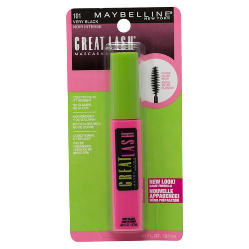 Mascar Maybelline Great Lash Very Black - 12.7ml