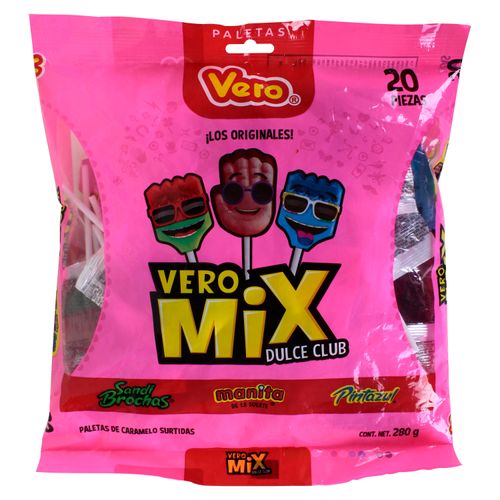 Paletas Vero Mix - 280gr