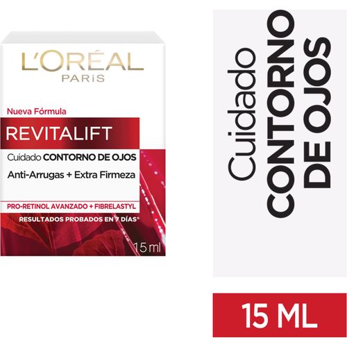 Contorno De Ojos Antiarrugas L'Oréal París Revitalift Clásica Con Pro-Retinol - 15ml