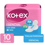 Toallas-Femeninas-Kotex-Esencial-Normal-Con-Alas-10Uds-1-7777