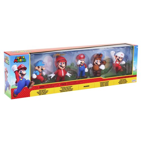 Figuras Nintendo Mario 5 Pack