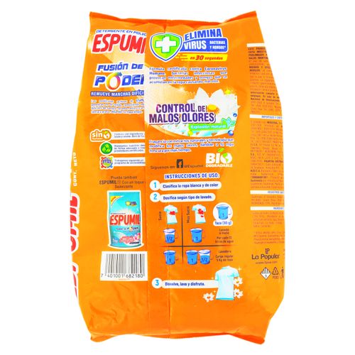 Detergente en polvo Espumil Explosión de Limpieza - 1000 g