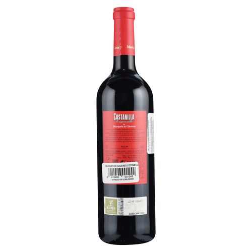 Vino Tinto Marques Del Sur Tempran 750ml