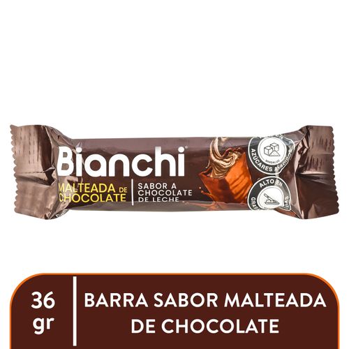 Chocolate Bianchi sabor a malteada de chocolate - 36 g