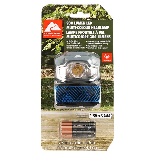 Lampara Frontal Con Luz Led Ozark Trail