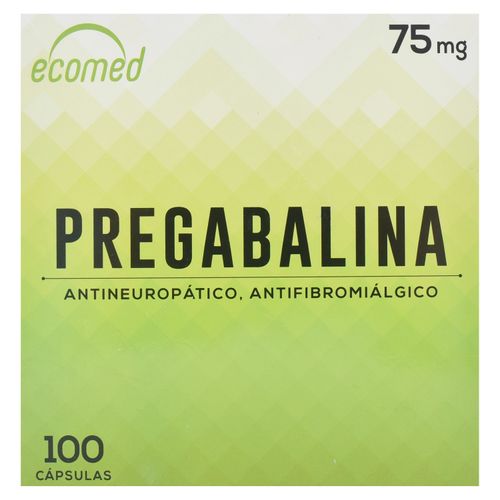 Pregabalina Ecomed 10 Sobres - 75mg