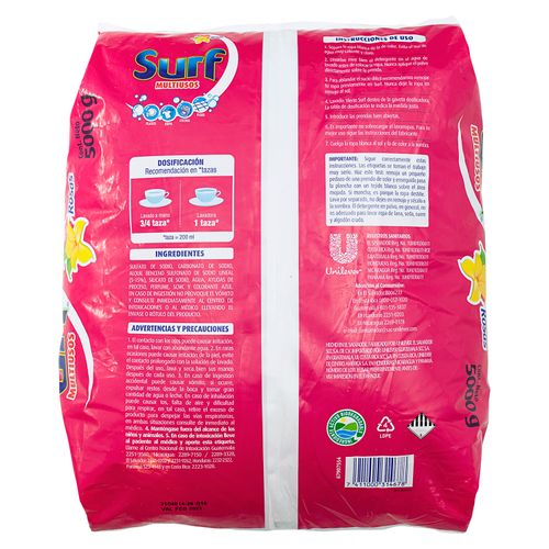 Detergente  en Polvo Surf Rosas - 4500 g