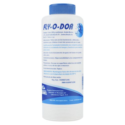 Talco Ceguel Fly O Dor En Frasco - 210 g