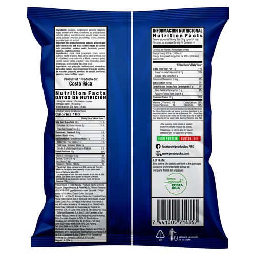 Semillas mixtas Pro especial bolsa libre de gluten - 120 g