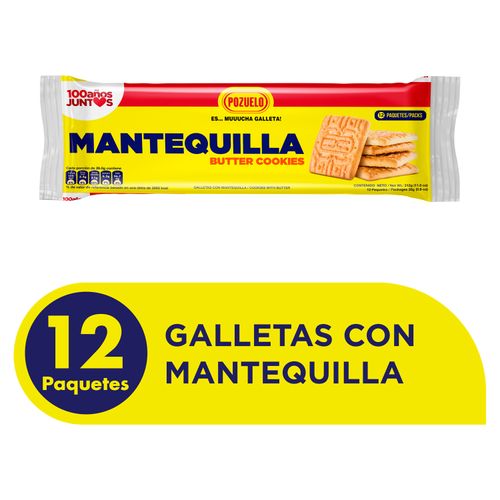 Galletas Mantequilla Pozuelo -312g