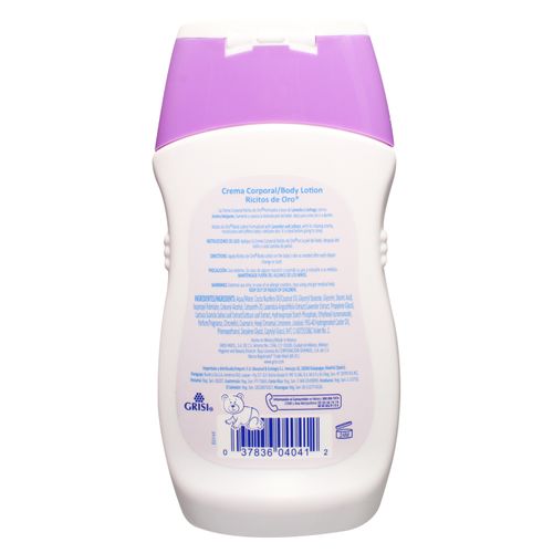 Crema corporal Ricitos de Oro aroma lavanda y lechuga - 250 ml