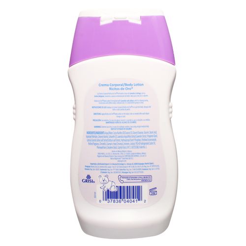 Crema corporal Ricitos de Oro aroma lavanda y lechuga - 250 ml