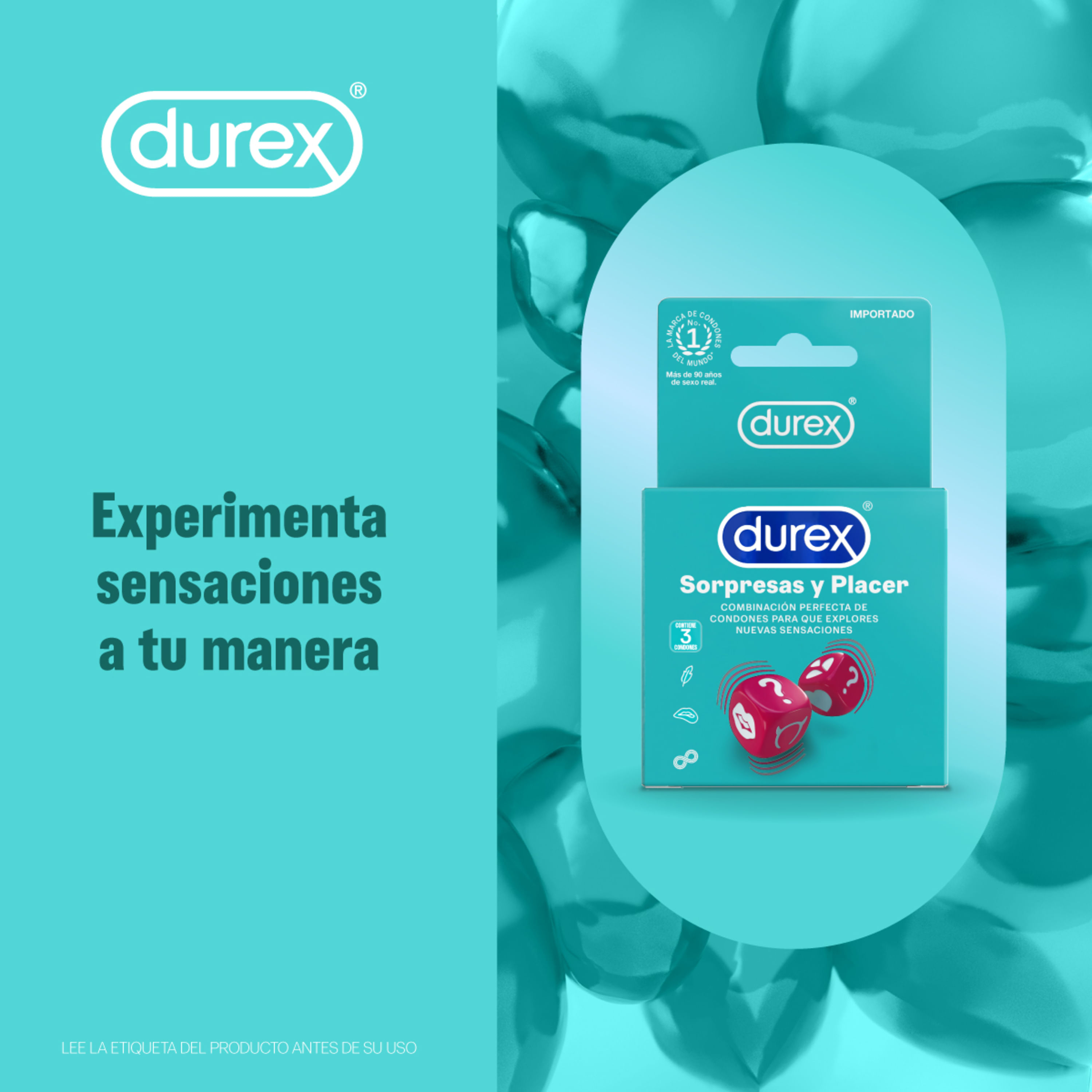 Comprar Condones Durex Sorpresas Y Placer Delgado Con Puntos Y Estrías Para  Estimulación, Lubricante A Base De Silicona - 3Uds | Walmart Nicarag