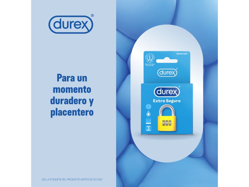 Condones-Durex-Extra-Seguro-L-tex-Natural-Extra-Lubricante-A-Base-De-Silicona-3Uds-2-9371