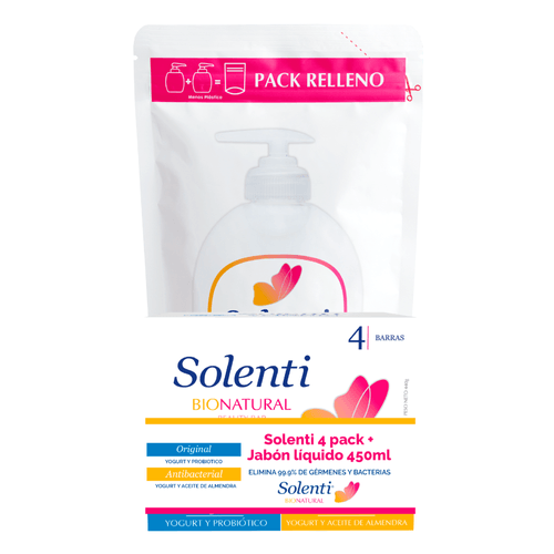 Jabon Solenti Tocador Liquido - 890gr