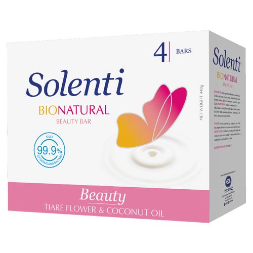 Jabón Solenti belleza 4 Uds - 440 g