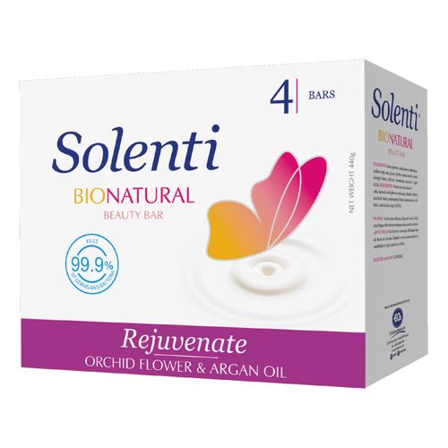 Jabón Solenti Rejuvenecer de tocador 4 Uds - 440 g