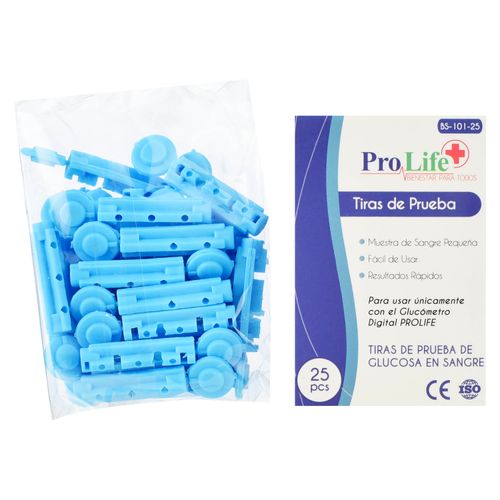 Tiras Reactivas Prolife Caja X 25