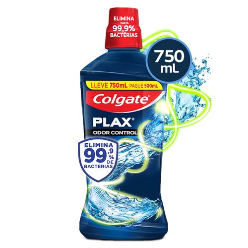 Enjuague Bucal Colgate Plax Odor Control - 750ml