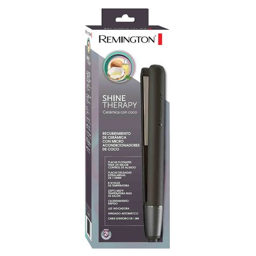 Plancha Remington alisadora shine theraphy
