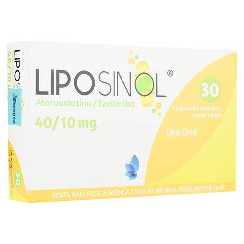 Liposinol 40 Mg 10 Mg Cja X 30 Comp