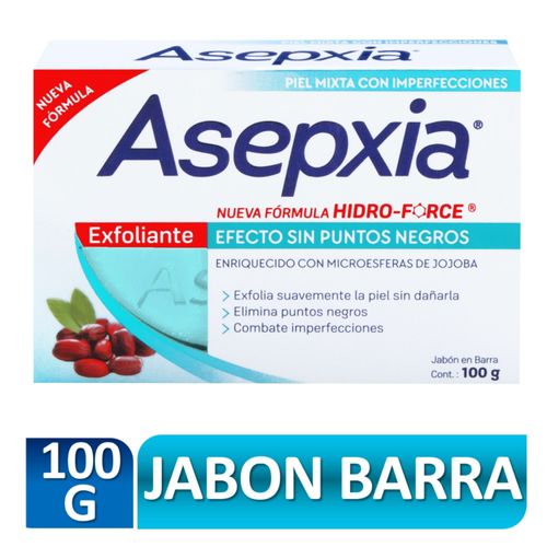 Jabón Asepxia Exfoliante 100gr