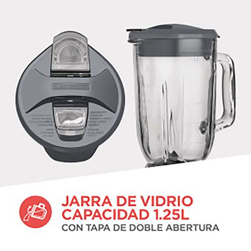 Licuadora Black & Decker BLBD210GB vidrio 10 velocidades