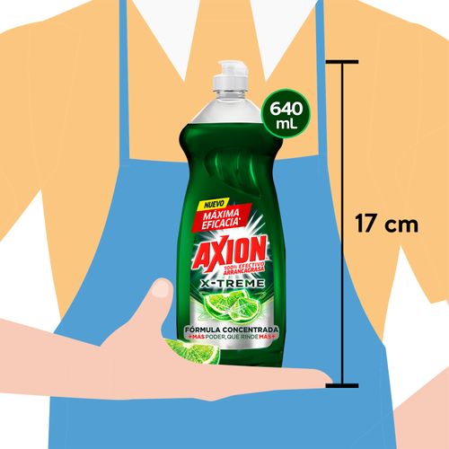 Lavaplatos Liquido Axion Xtreme 640ml