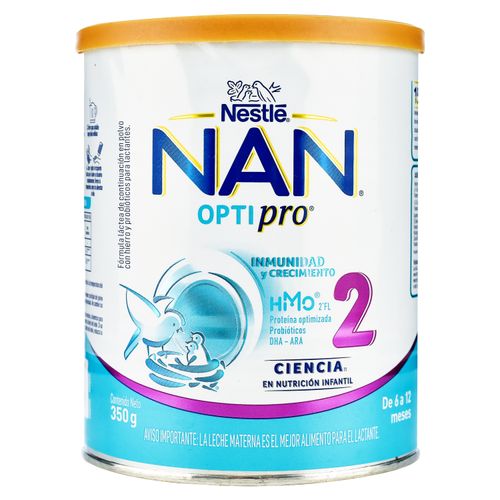 Formula Nestle Nan 2 Optipro Infantil - 350 g