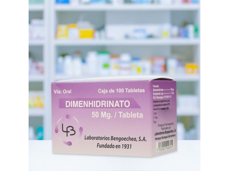 Dimenhidrinato-50Mg-Bengoechea-100Tab-6-36602