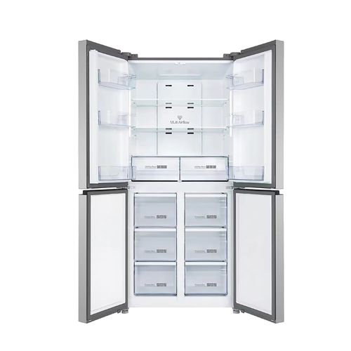 Refrigerador Oster 4 puertas OS MNFT17SSEI 17 pies