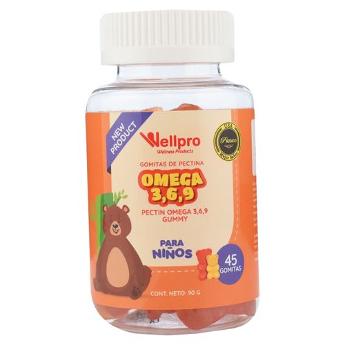 Wellpro Gomitas Omega369 45Ea