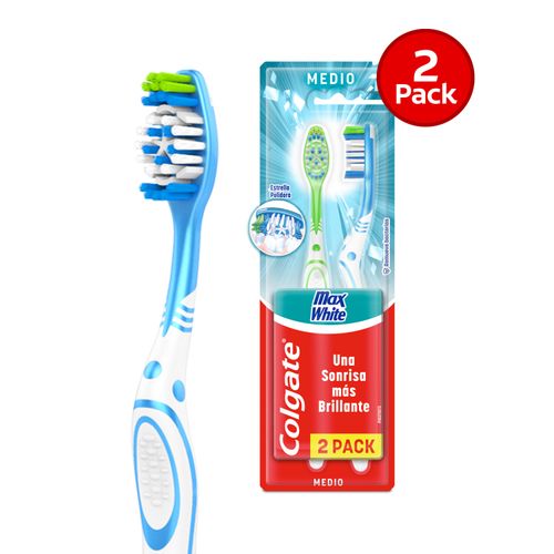 Cepillo Dental Colgate Max White 2 Pack