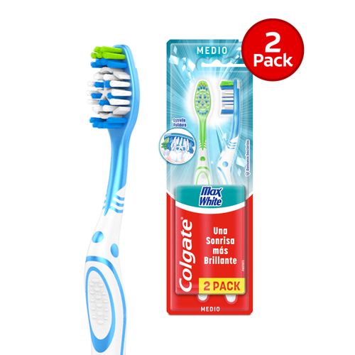 Cepillo Dental Colgate Max White 2 Pack