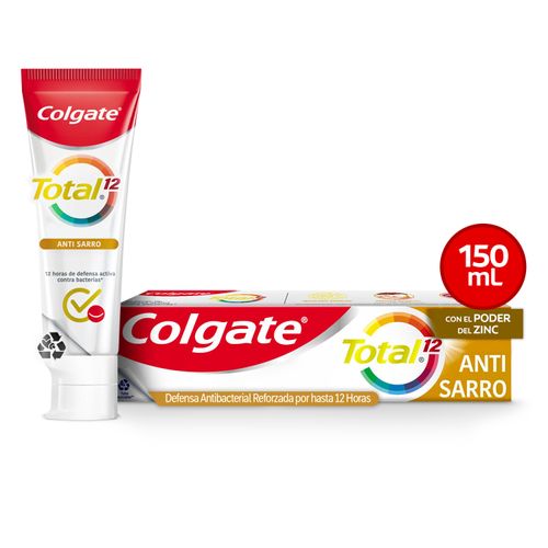 Pasta Dental Colgate Total 12 AntiSarro 150 ml