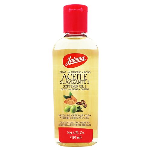 Aceite Jaloma 3 Olivo Almen Ricino 120Ml