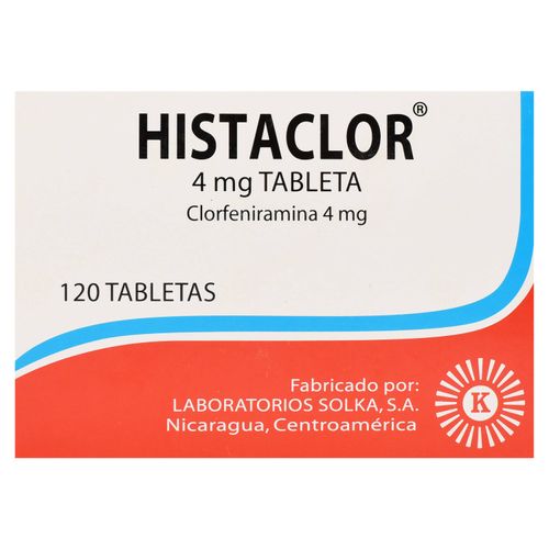 Histaclor 4Mg 120Tab