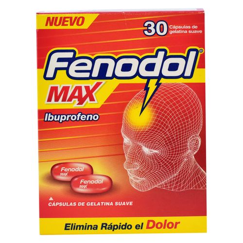 Fenodol Max Ibuprofeno 400Mg 30Gelcap