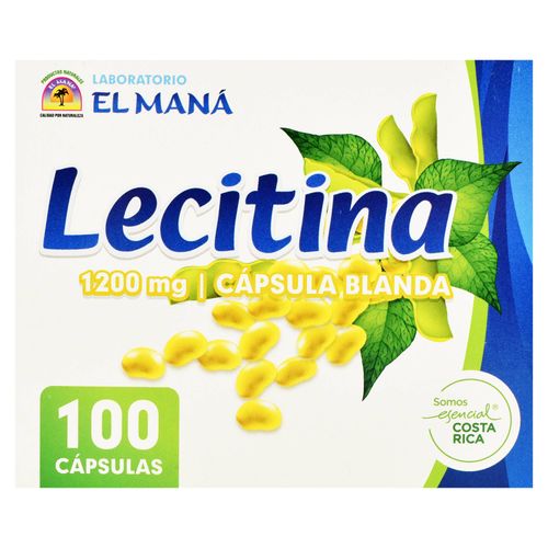 Lecitina De Soya 1200Mg El Mana